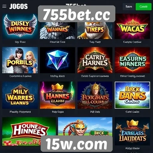 Análise das opções de jogos disponíveis em 755bet.cc
